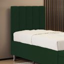 Ver imagem 1 de Cabeceira Nashira 90 para Cama de Solteiro Z-018 Sued Verde Aradecor
