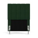 Ver imagem 3 de Cabeceira Nashira 90 para Cama de Solteiro Z-018 Sued Verde Aradecor