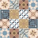 Ver imagem 2 de Adesivo de Azulejo Hidráulico Antigo 60x120cm