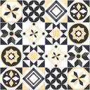 Ver imagem 2 de Adesivo de Azulejo Geométrico Bege e Cinza 60X120cm