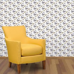 Papel de Parede Borboletas e Galhos 2 59x300cm - 1