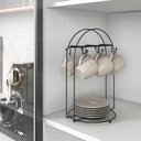 Ver imagem 2 de Suporte para Xícaras e Pires de Café - Stolf Preto