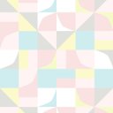 Ver imagem 2 de Papel de Parede Formas Abstratas Coloridas 59x300