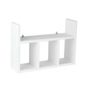 Ver imagem 5 de Prateleira Decorativa Porta Papel para Banheiro 40cm Djon