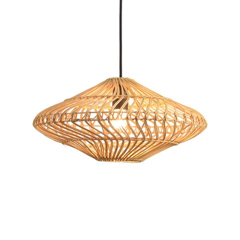 Lustre Pendente Skylight Ôtaki 4045 P Rattan E27 Bivolt