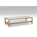 Ver imagem 2 de Mesa de Centro Dom Off White/Amêndoa - Jowanel