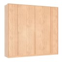 Ver imagem 3 de Guarda-Roupa Casal 6 Portas Marseille Bege/Carvalho Nature