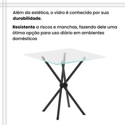 Conjunto Sala de Jantar com 4 Cadeiras Lívia - 10