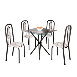 Conjunto Sala de Jantar com 4 Cadeiras Lívia - 2