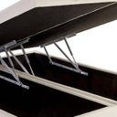 Ver imagem 3 de Base Box Baú Queen Bipartido Sintético Bege