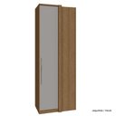 Ver imagem 1 de Guarda Roupa Modulado 01 Porta Deslizante 245cm Canto Reto Setiba
