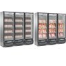 Expositor Vertical 3 Portas de Vidro Gcbc1450 Gelopar Refrigerador 1468 Litros Inox 220v - 1