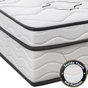 Ver imagem 7 de Colchão Queen Moderne 158x198x25 One Face Espuma D45 Branco Cama Inbox