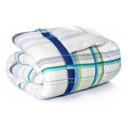 Edredom Cama Casal Microfibra Dupla Face Estampado Variados - 1