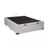Base Box Baú Viúva Sintético Bege - 45x128x188 - 1