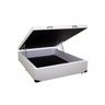 Base Box Baú Viúva Sintético Bege - 45x128x188 - 2