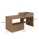 Ver imagem 2 de Cama Alta de Solteiro Multifuncional sem Colchão Cj4080 Linha Jacarta Art In Móveis