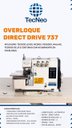 Ver imagem 4 de Máquina Overlock Direc Drive 550w, 3fios, 220v-tec Neo