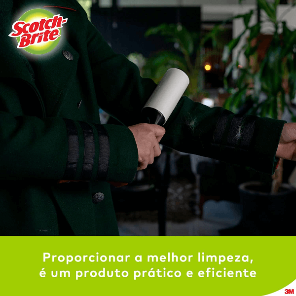 Rolo Adesivo Tira Pelo Scotch Brite 3m Unico - 3