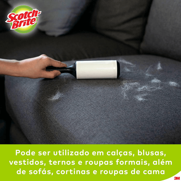 Rolo Adesivo Tira Pelo Scotch Brite 3m Unico - 4