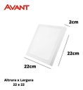 Ver imagem 4 de Luminária Plafon Led de Teto Avant Painel Quadrado Sobrepor 18w 110v/220v