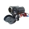 Adaptador USB e Tomada Carr 12V para Moto Exbom Camt-Au20 - 1