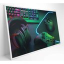 Ver mais imagens de Quadro Estação Trabalho Gamer 120x80 Cm Tecido Canvas