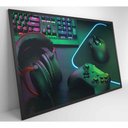 Ver imagem 7 de Quadro Estação Trabalho Gamer 120x80 Cm Tecido Canvas