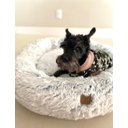 Ver imagem 7 de Cama Nuvem Cachorros e Gatos Pelúcia Luxo M 60x60:Branco com Azul