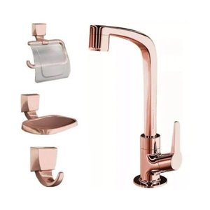 Acessórios de Banheiro Attic Rose Gold 2004 F71 - Lorenzetti