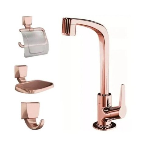 Acessórios de Banheiro Attic Rose Gold 2004 F71 - Lorenzetti