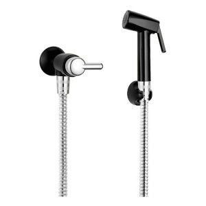 Ducha Higienica 1984 F31 Preto com Cromado Lorenzetti