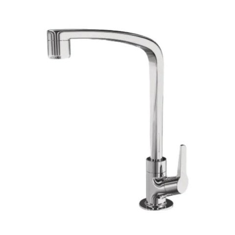 Torneira Cozinha Mesa Lorenzetti Bica Móvel Flatt Cromada