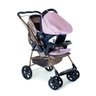 Carrinho Milano Rev Ii Travel System Cappuccino Rosa - 3
