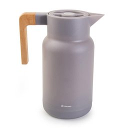 Garrafa Térmica Wood Fashion Cinza 1l Termopro Glass - 1