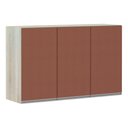 Ver imagem 1 de Armário Para Cozinha 120cm 3 Portas Lis Legno Crema C/Gaia