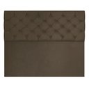 Ver imagem 3 de Cabeceira Capitonê Queen 1,60m Jade Suede - Pallazio - Marrom