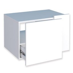 Módulo Suspenso Para Banheiro Bliss 60 Cozimax Branco - 2