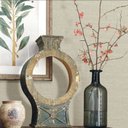 Ver imagem 2 de Papel de Parede Time Collection Textura Linho Bege Dourado
