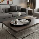 Ver imagem 4 de Bandeja Decorativa Espelhada Luxo para Sala e Lavabo Flyt 38cm:Preto