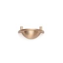 Ver imagem 3 de Puxador Shell Gold Escovado Zen Zp4319.b00 - 48 Mm