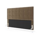 Ver imagem 2 de Cabeceira Áurea 160 para Cama Queen N-029 Veludo Capuccino Aradecor
