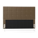 Ver imagem 3 de Cabeceira Áurea 160 para Cama Queen N-029 Veludo Capuccino Aradecor