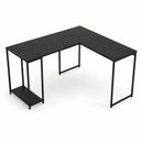 Ver imagem 2 de Mesa Escrivaninha em L Cairo para Home Office Moderna Estilo Diretor para Escritório e Estudo
