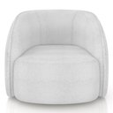Ver imagem 7 de Poltrona para Sala Orgânica Kit 2 Zion M22 Boucle Branco - Mpozenato