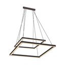 Ver imagem 3 de Lustre Pendente Newline Fit Led 746 Bivolt Preto 3000k Luz Amarela