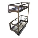 Ver imagem 1 de Porta Latas Óleo Alumínio com Trilhos Invisíveis Jomer 9311