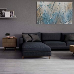 Piso Vinílico em Manta Texturizado com Brilho, Antiderrapante, Pvc, 0,70mm 20m² Genova