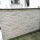 Ver imagem 6 de Papel de Parede Tijolinho Branco 3d Lavável Autocolante Vinil Adesivo Decorativo Realista