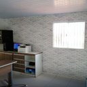 Ver imagem 4 de Papel de Parede Tijolinho Branco 3d Lavável Autocolante Vinil Adesivo Decorativo Realista